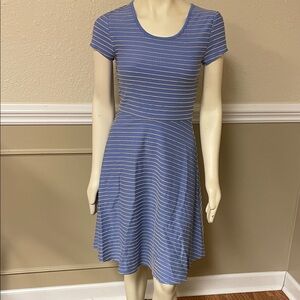Matilda Jane Blue and White Striped Dress